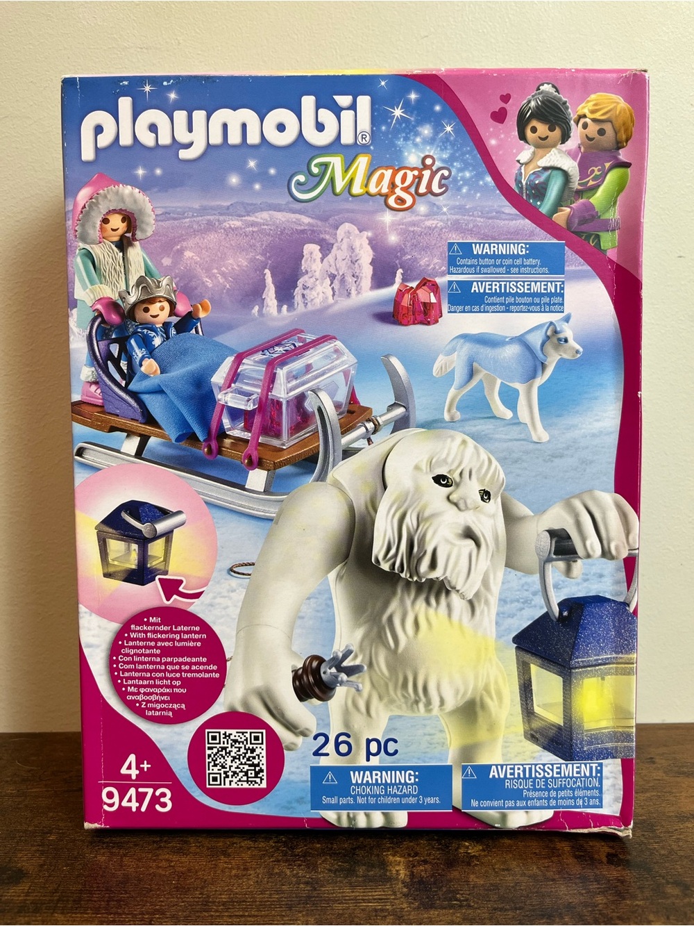 Playmobil Magic Yeti with Sleigh #9473 Brand New Sealed